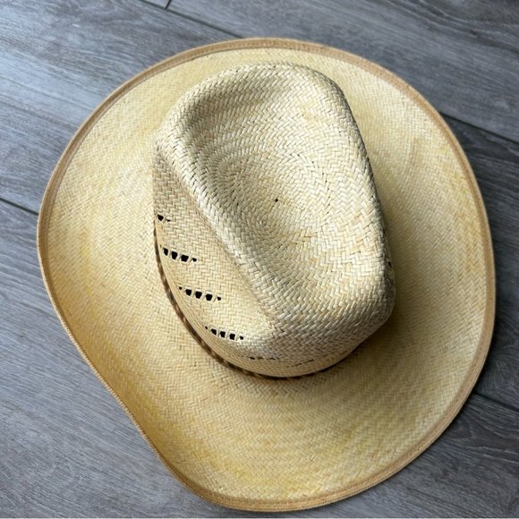 SMITHBILT Straw Woven Cowboy Hat Made in Canada - Picture 5 of 13